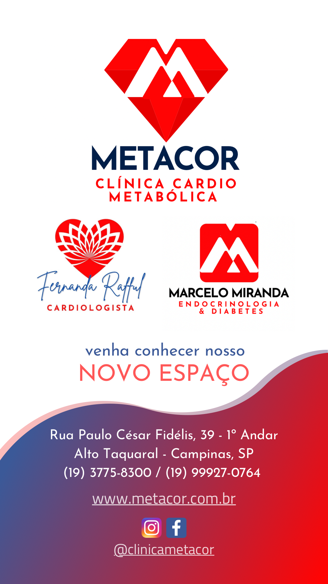 metacor novo espaço